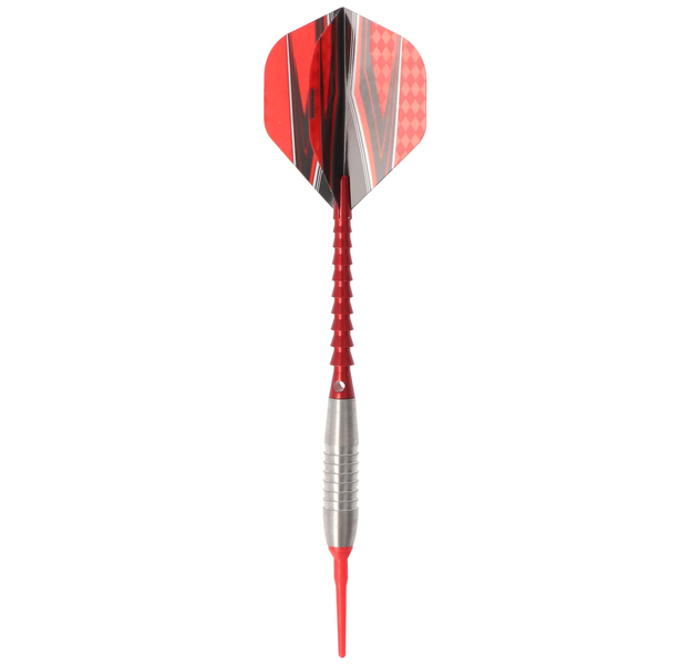 Dart-Komplettset Soft, rot-silber, 16 Gramm, 4 image