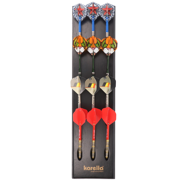 Darthalter für bis zu 12 Steeldarts oder Softdarts, Schwarz, 2 image