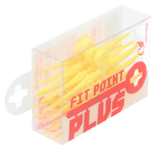 Fit Point Plus Soft Dartspitzen Gelb 2ba, 50 Stück, 7 image