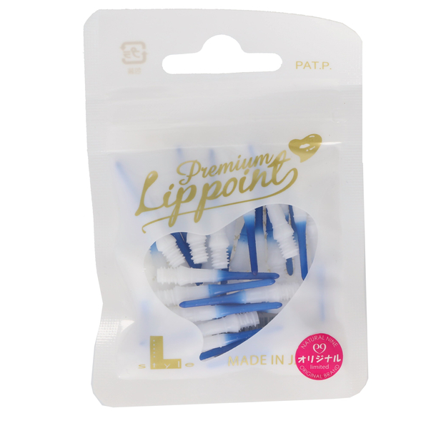 L-Style Dartspitzen Blau, Weiß, Premium Lippoint, 30 Stück, 5 image
