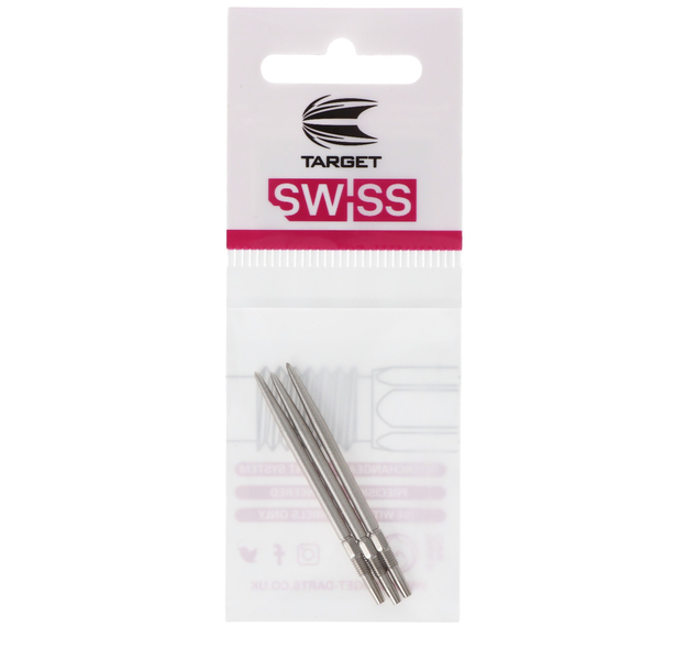 Target Swiss Steeldart-Spitzen Nano Grip, 35 mm Silber, 5 image