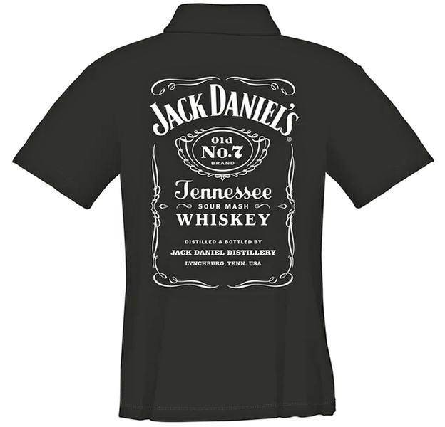 Jack Daniels Soft Feel Dartshirt, Logo Design, schwarz, Gr. 4XL, 3 image