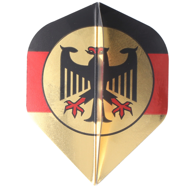 Deutschland Flight Schwarz Rot Gold mit Adler, 3 Stück, 4 image