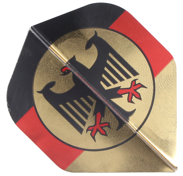 Deutschland Flight Schwarz Rot Gold mit Adler, 3 Stück, 2 image