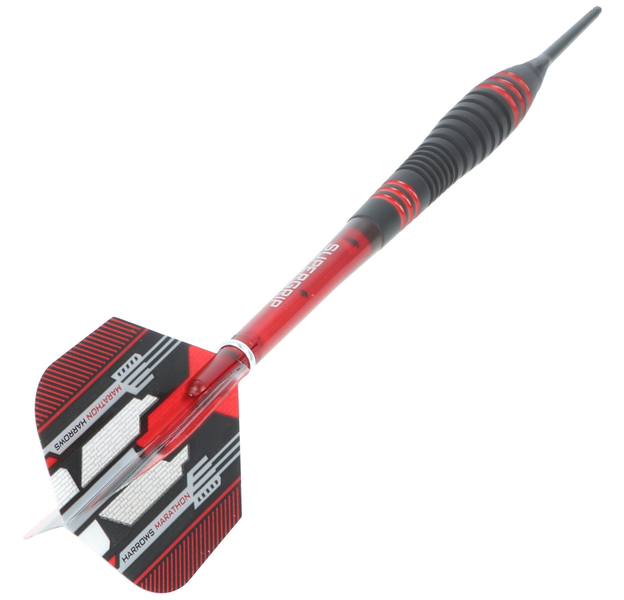 Harrows ACE Softdart Schwarz Rot, 16 Gramm, 3 image