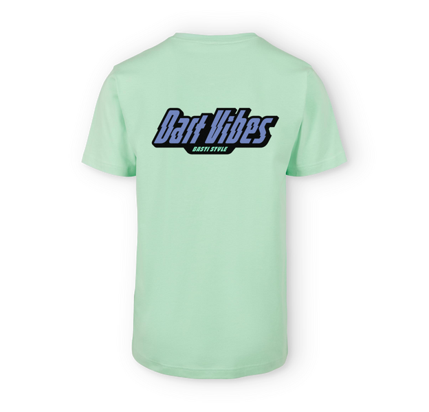 Dart Vibes Basti Style Shirt [Neo Mint], Farbe: Neo Mint, Größe: 5XL, 2 image