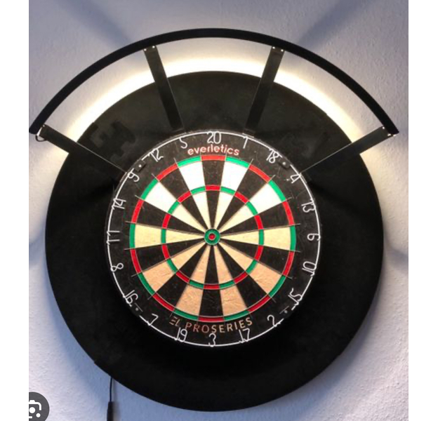 110 Grad Lichtring für Dartboards - Optimale Beleuchtung für Steeldart