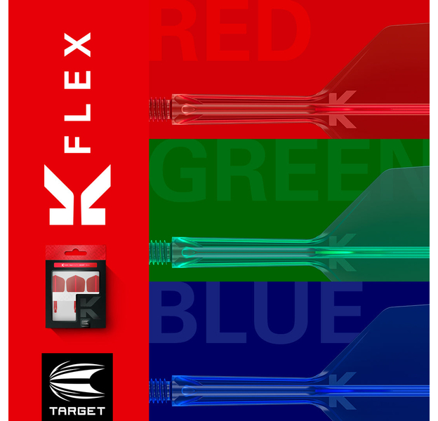 Target K-Flex Flight / Shaft System NO6 - Grün, Farbe: Grün, Shaft Länge (mm): 19, 2 image