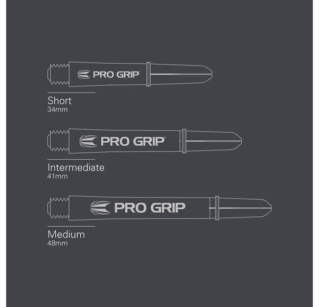 Target Pro Grip Shafts - Orange, Shaft Länge: Short, 2 image