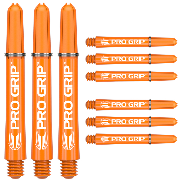 Target Pro Grip Shafts - Orange, Shaft Länge: Short