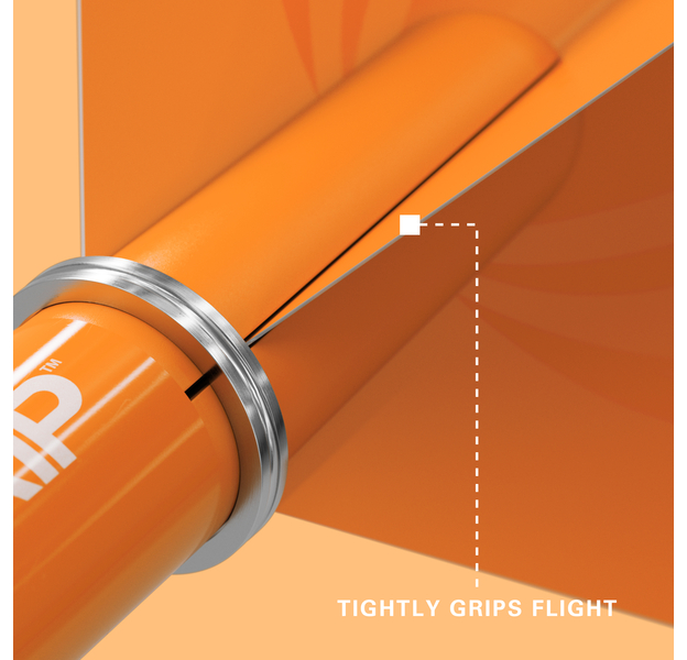 Target Pro Grip Shafts - Orange, Shaft Länge: Short, 5 image
