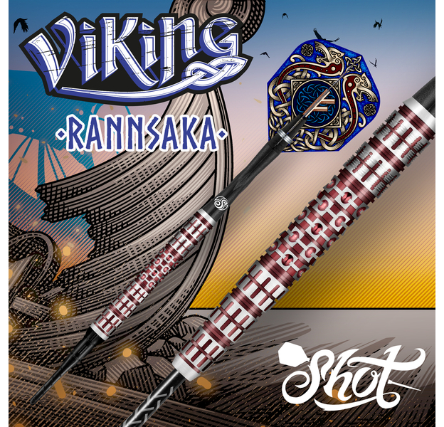 Shot Viking Rannsaka 90% Tungsten Steeldarts, Gewicht: 24, 5 image