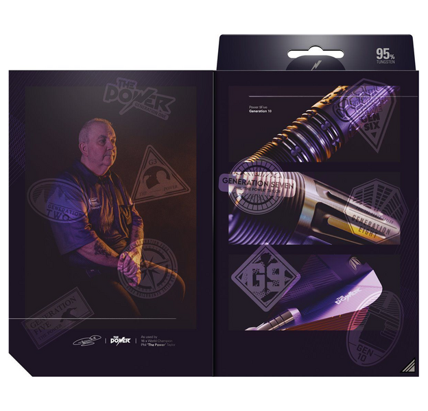 Target - Phil Taylor 9Five GEN 10 - Softdart, Gewicht: 18, 8 image