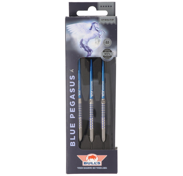 Bull's Blue Pegasus A, Steeldart, 95% Tungsten, 22 Gramm, 5 image