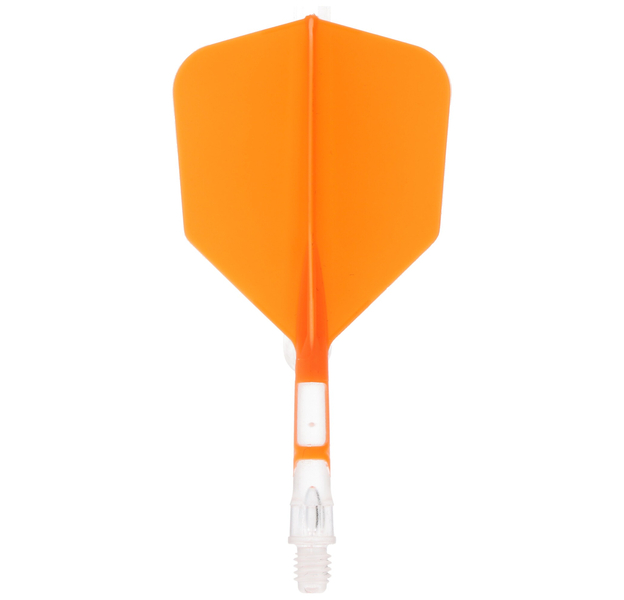 Cuesoul integrierte Dart Flights AK7, Standard S, Orange Transparent, 5 image
