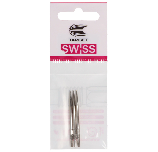 Target Swiss Steeldart-Spitzen smooth silber, 30mm, 7 image