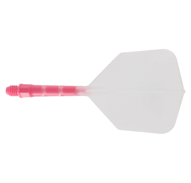 Cuesoul integrierte Dart Flights AK7, Standard M, transparent pink, 5 image