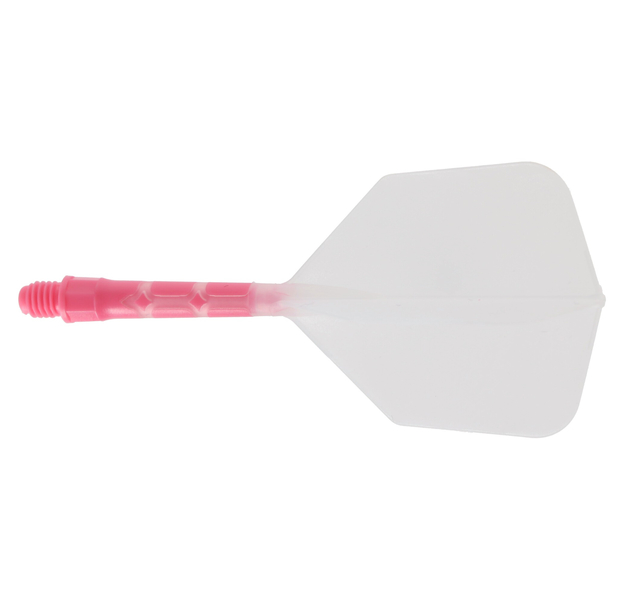 Cuesoul integrierte Dart Flights AK7, Standard M, transparent pink, 7 image