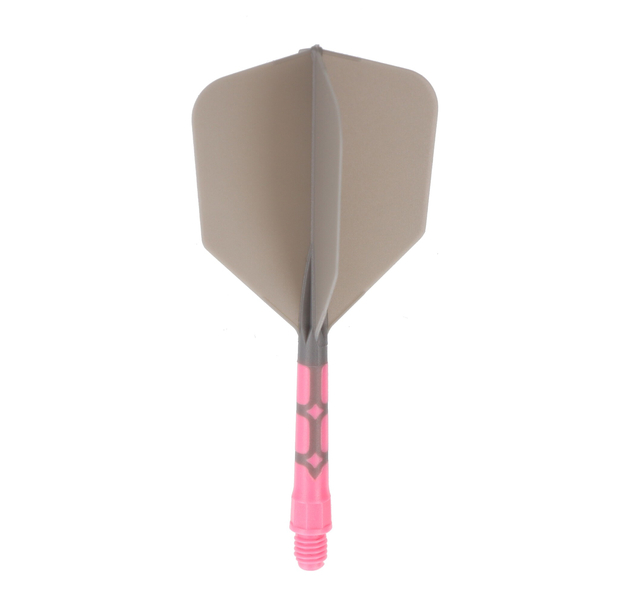 Cuesoul integrierte Dart Flights AK7, Standard M, grau pink, 7 image