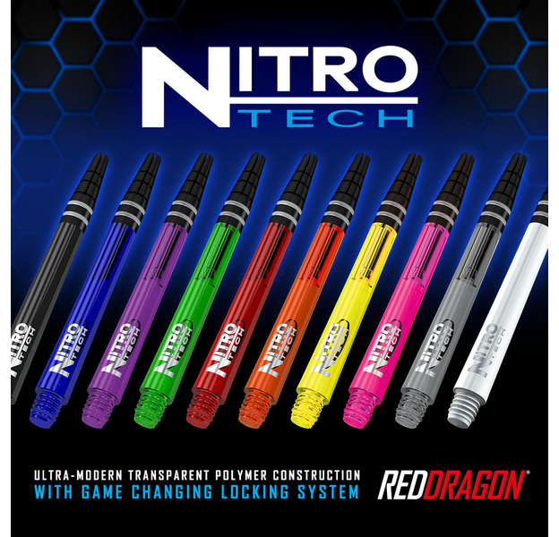 RedDragon Nitrotech Shafts, Farbe: Rot, Shaft Länge: Short, 3 image