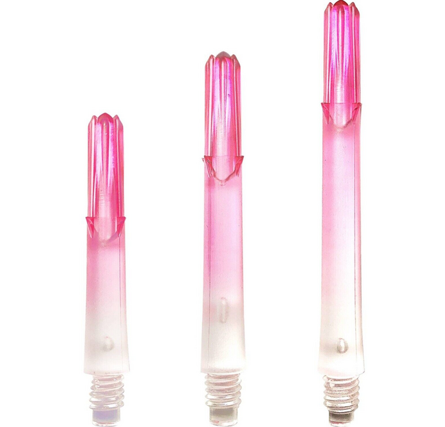 L-Style - L-Shaft Lock Straight N9 - Transparent Pink, Länge: 190