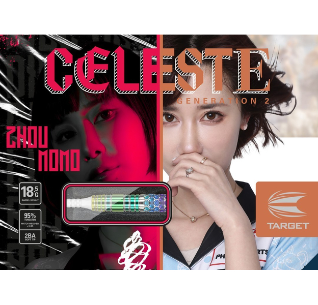 Target Japan "Celeste" Zhou Momo Steeldart Gen. 2 21g, 6 image