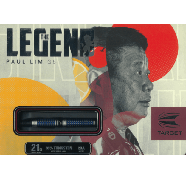Target Japan The Legend Paul Lim Gen 6 Softdarts 21g, 3 image