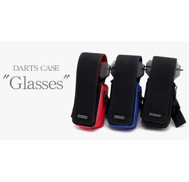 Dynasty Japan Dartcase Glasses Black/Red, 5 image