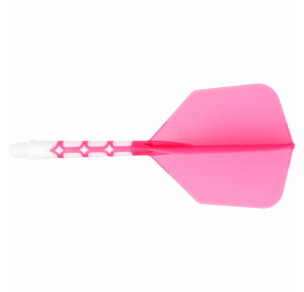 Cuesoul integrierte Dart Flights AK7, Standard L, pink weiß, 5 image