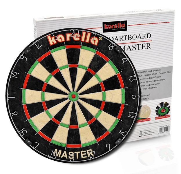 Dartboard/ Steeldartscheibe Karella Master, 4 image