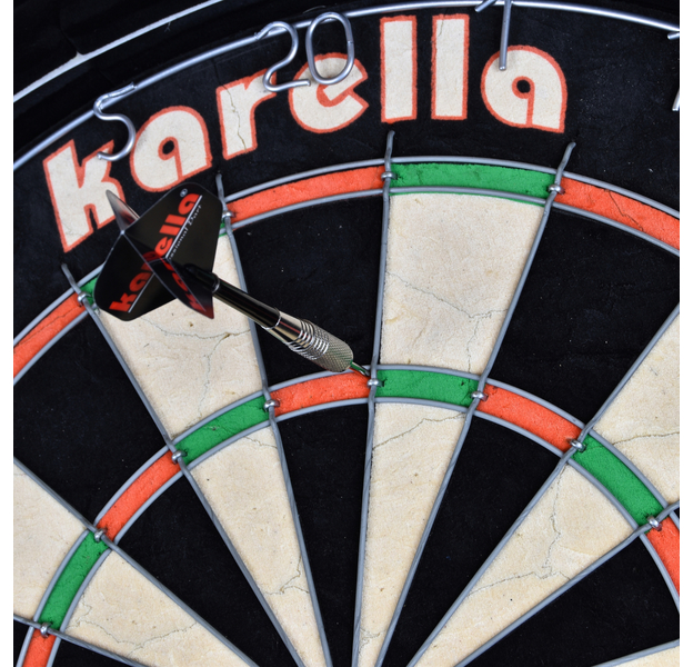 Dartboard/ Steeldartscheibe Karella Master, 2 image