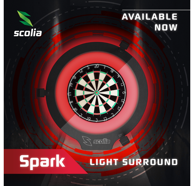 Scolia Home Spark Bundle | mit Kamera & Beleuchtung | Steeldart-Autoscoring-System, 9 image