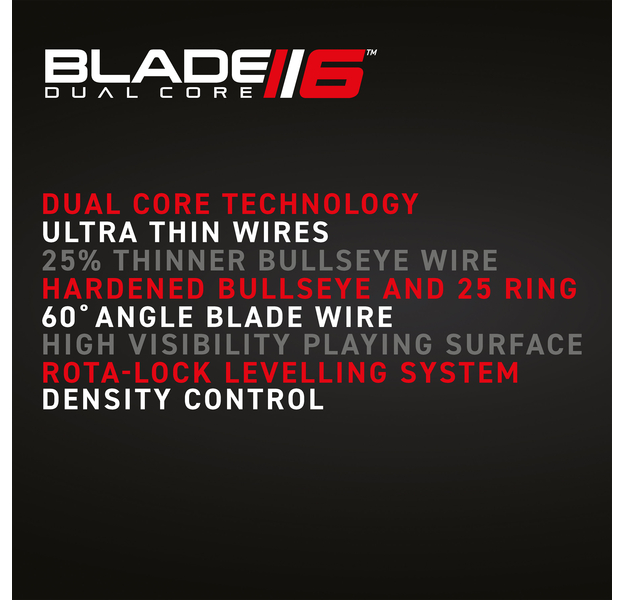 Winmau Blade 6 Dual Core Steeldartboard, 8 image