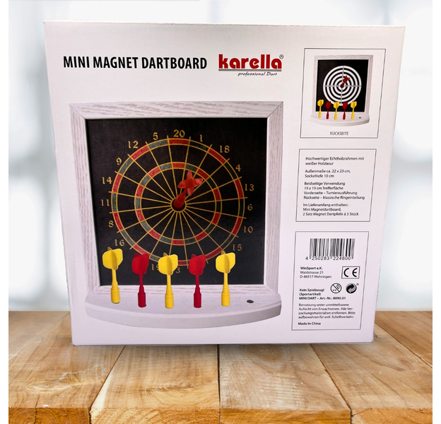 Karella Mini Magnet Dartboard-Set, 6 image