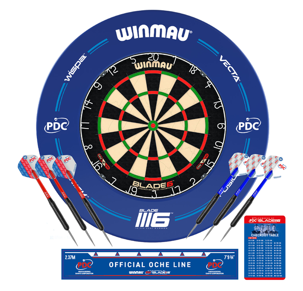 Winmau PDC BUNDLE Dartboard Surround Set