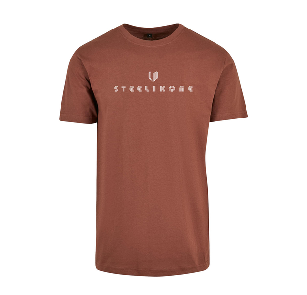 STEELIKONE Shirt "Retrosteel", Farbe: Bark, Größe: S