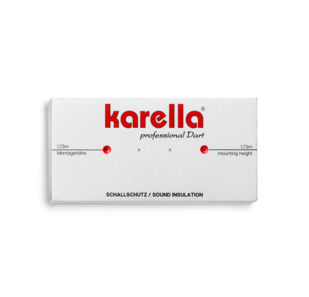 Karella Schallschutz für Steeldartboards mit integriertem Surround/Auffangring, 6 image