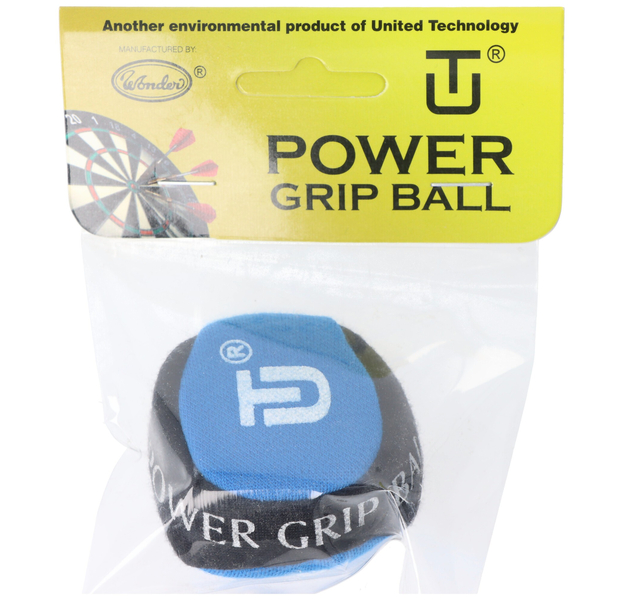 Power Grip Ball, schwarz blau, Talkball gegen feuchte Hände, 3 image