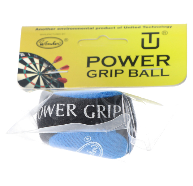 Power Grip Ball, schwarz blau, Talkball gegen feuchte Hände, 2 image