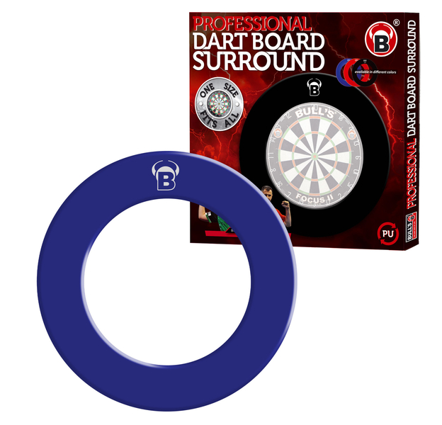 BULL'S Pro Dartboard Surround 1tlg., Surround Farbe: Blau