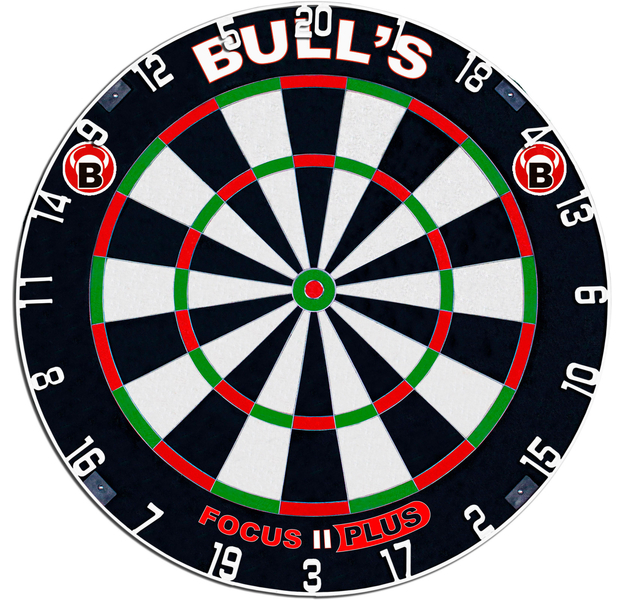 BULL'S Focus II Plus Dartboard