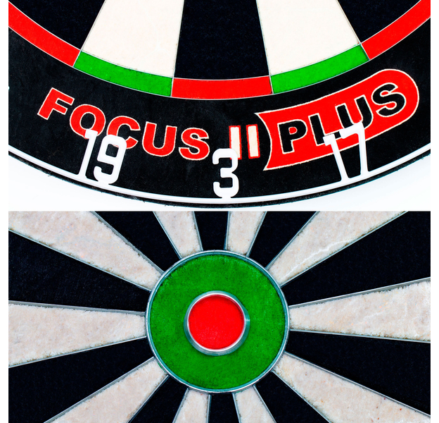 BULL'S Focus II Plus Dartboard, 3 image