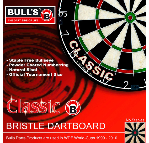 BULL'S Classic Bristle Dartboard, 2 image