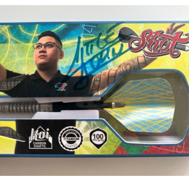 Signierte Rowby John Rodriguez araw Darts 24g, 4 image