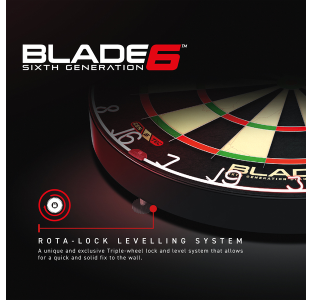 Winmau Blade 6 Steeldartboard, 5 image