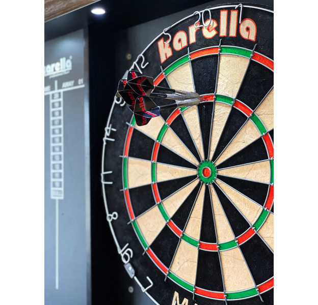 Dart-Cabinet Arena mit LED-Beleuchtung, 4 image