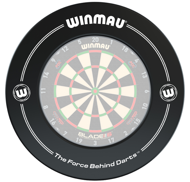 Winmau Surround/ Catchring schwarz, Surround Farbe: Schwarz