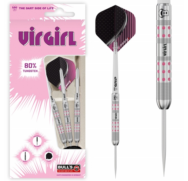 BULL'S Virgirl VR1 Steel Dart, Gewicht: 23