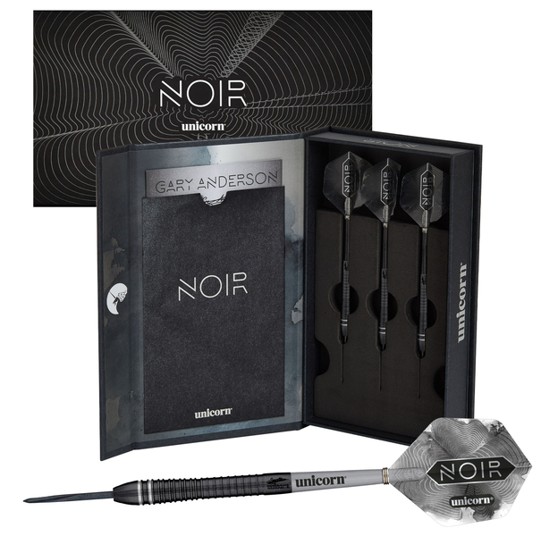 Unicorn Gary Anderson Noir Phase 6 - Deluxe Steeldarts 90%, Gewicht: 23, 3 image