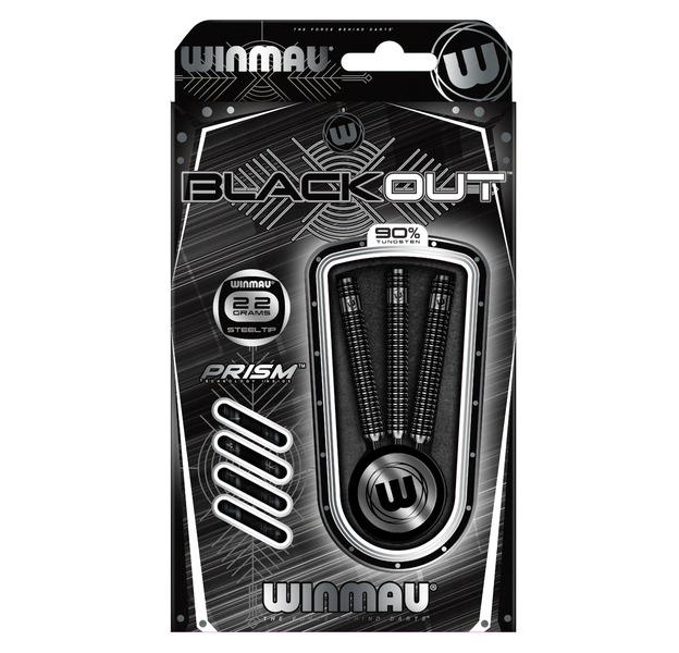 Winmau "Blackout 1" Steeldarts, Gewicht: 22, 2 image